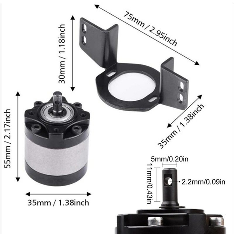 1:17 プラネタリーギア比ギアボックス、モーターギアメタル - Brushless Motor Thrust Test Stand のレビューと価格